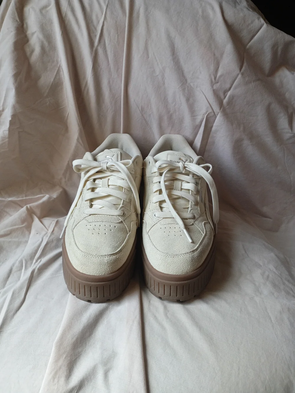 PUMA Women's Cream Platform Sneakers